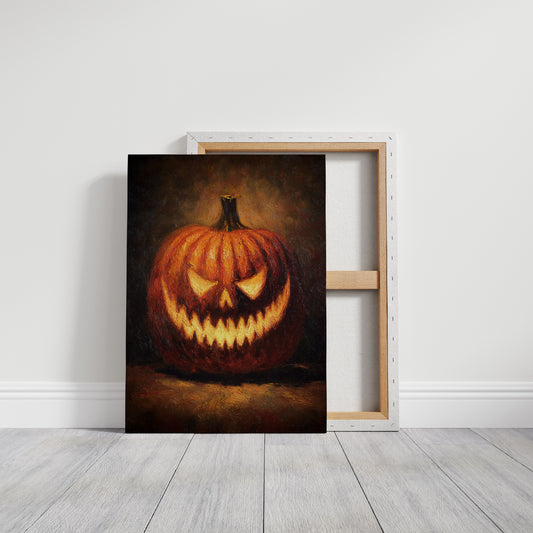 Flickering Grin of Autumn's Haunt