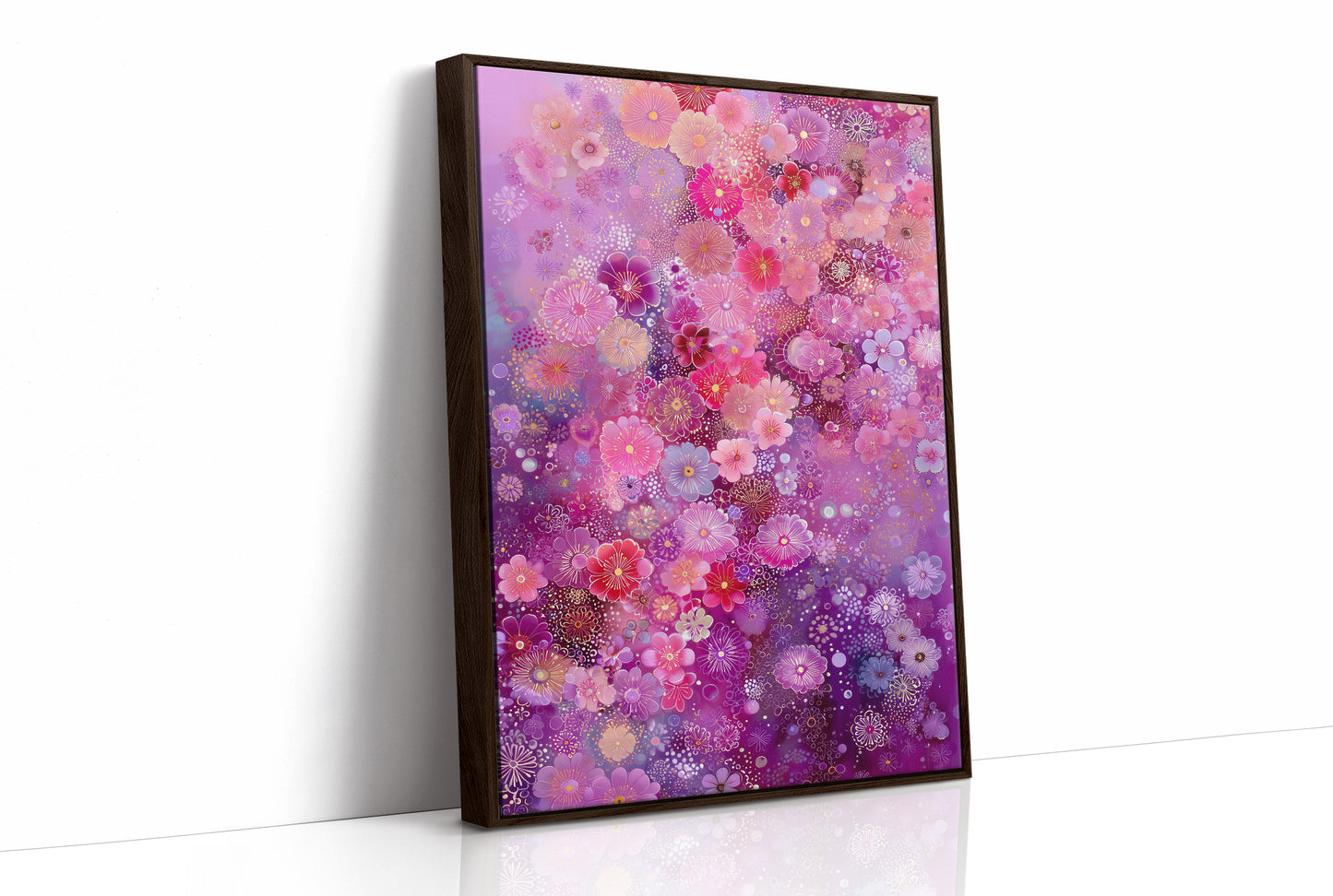 Cherry Blossoms Dance Through Purple Dreams