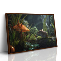 Tiny Explorer Meets Fairy Mushroom