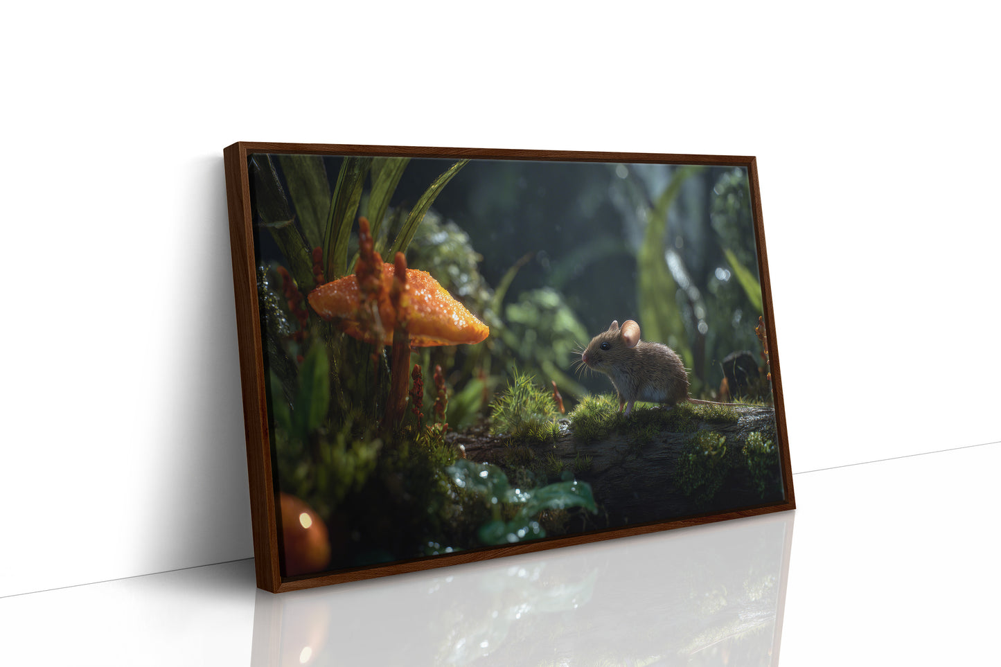 Tiny Explorer Meets Fairy Mushroom