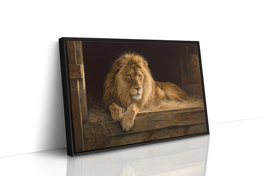 Noble Beast Rests In Golden Light