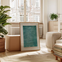 Tidal Rhythms In Seafoam Green