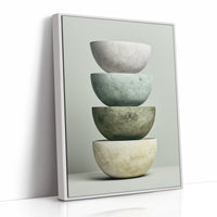 Stacked Stoneware: Sage to Cream