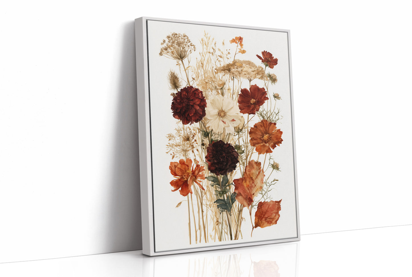 Autumn Pressed Flower Bouquet