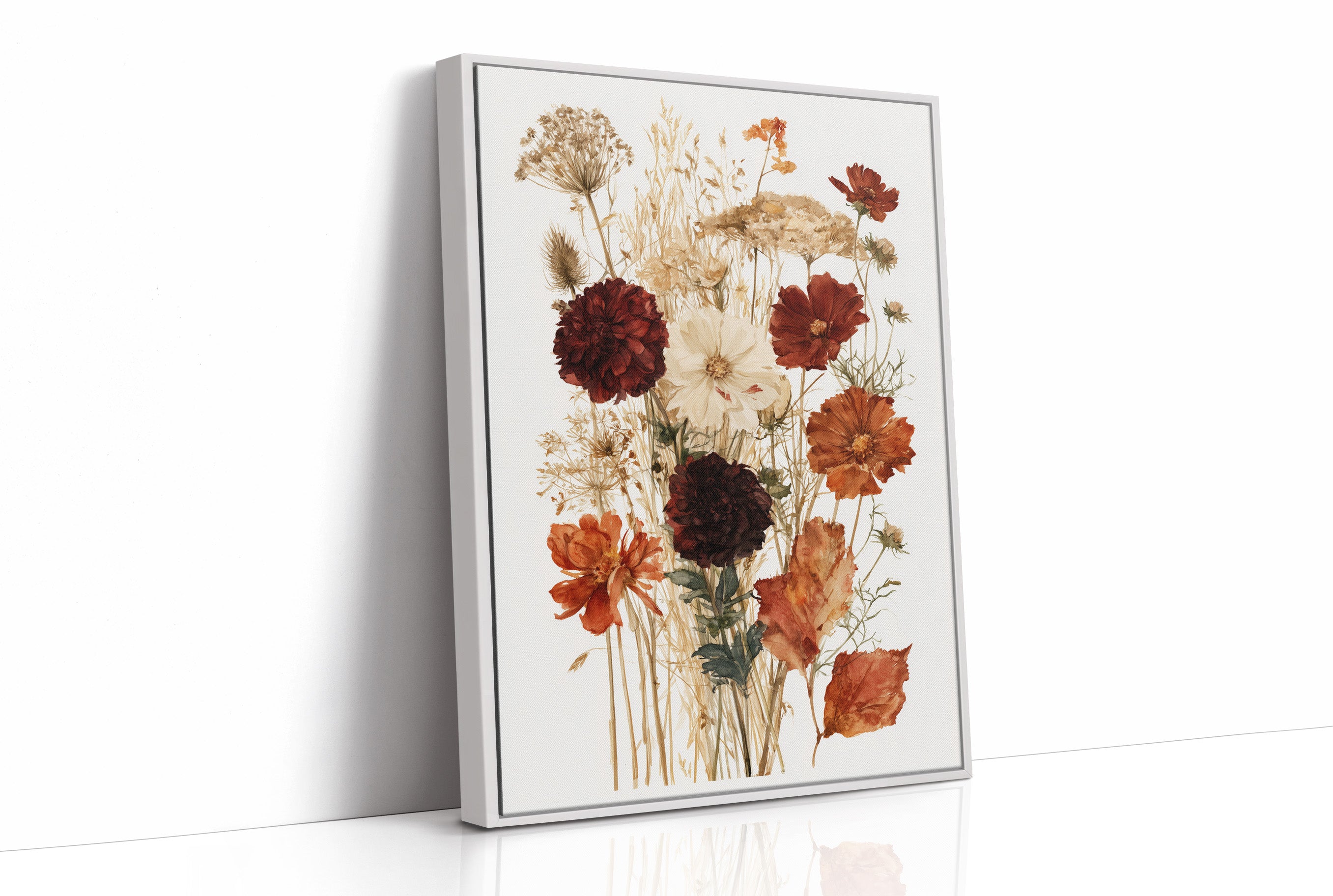 Autumn Pressed Flower Bouquet