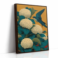 The Swallow Came Back for the Hydrangeas
