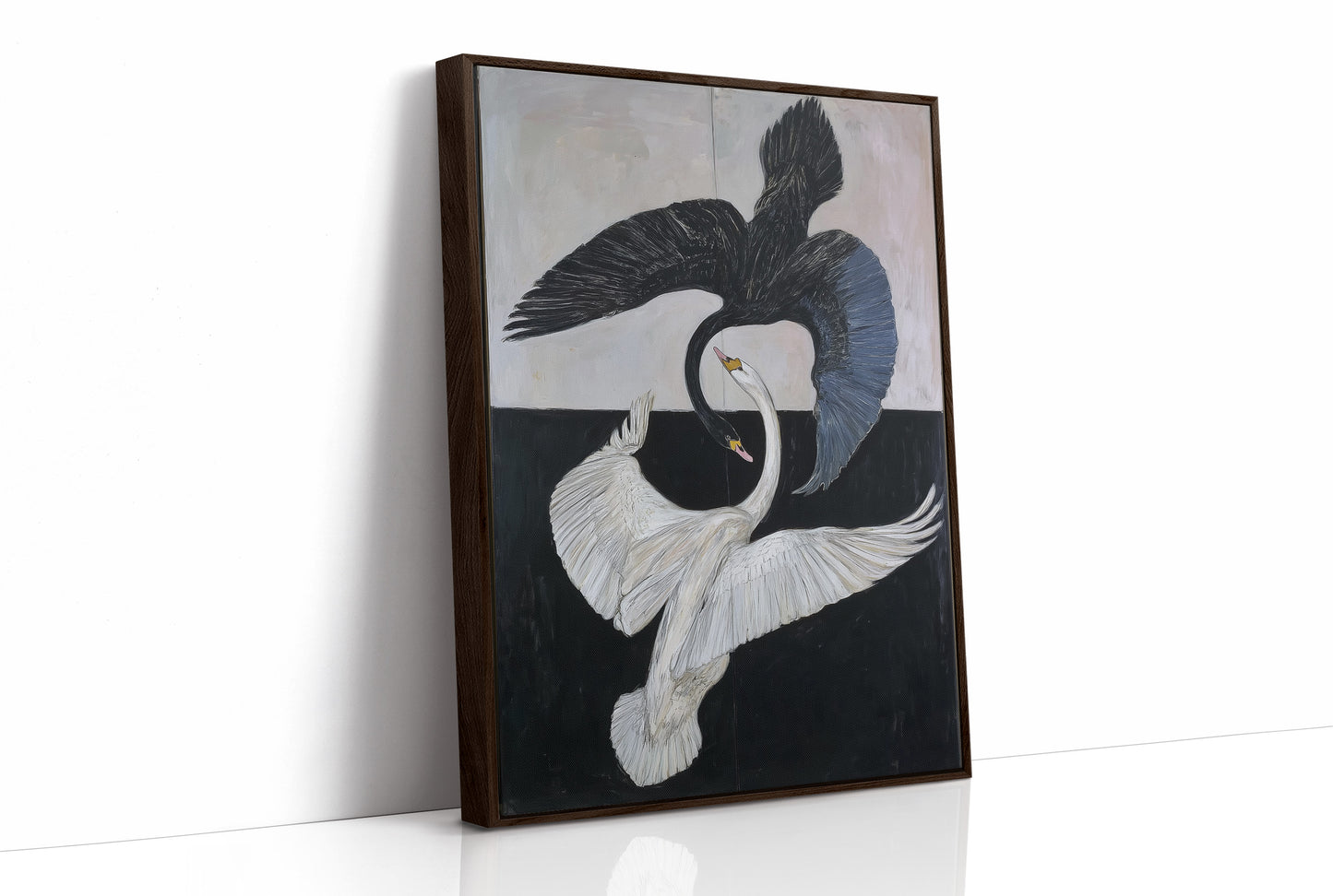 Graceful Cranes Dance Night Away