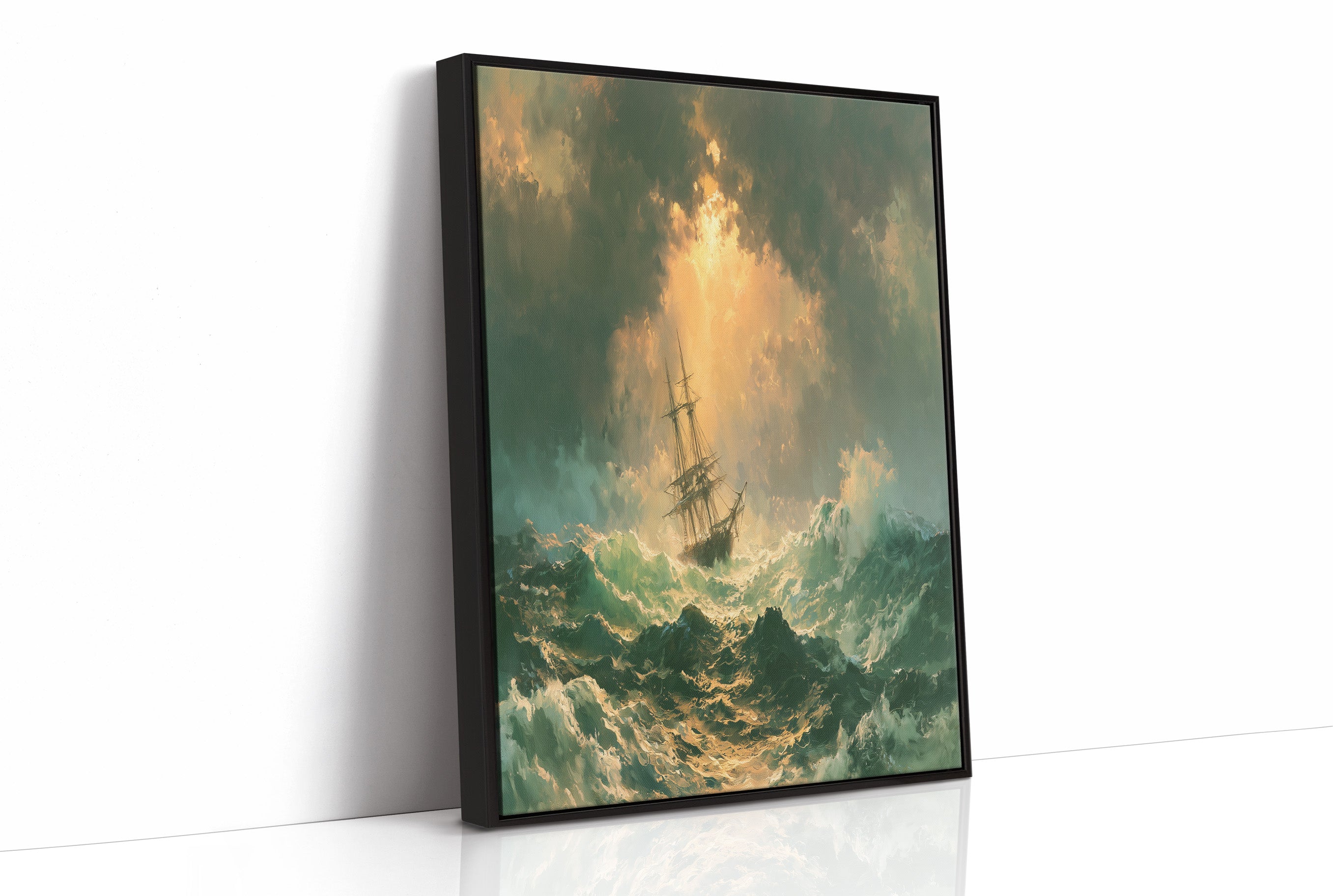 Small Ship, Towering Sea