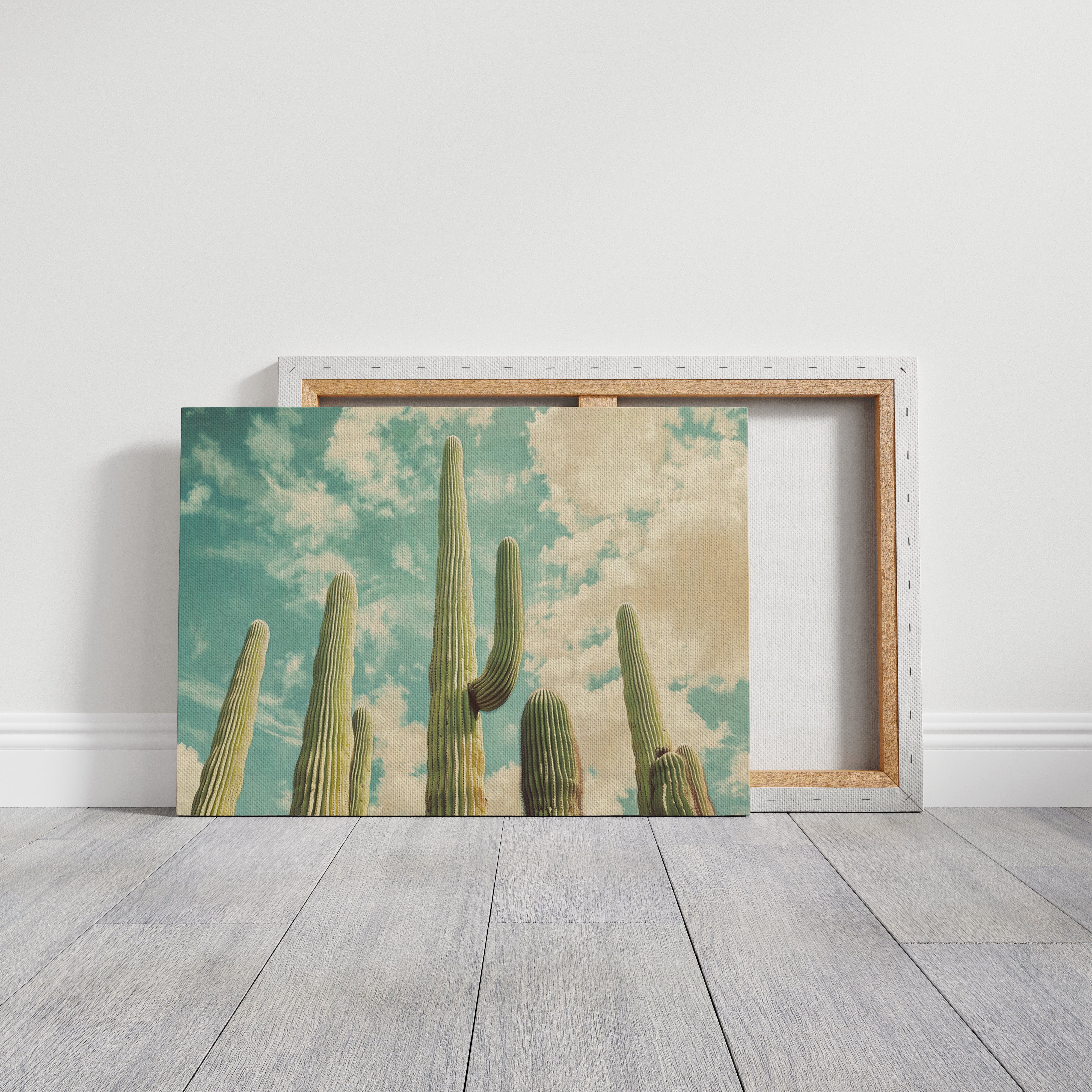 Desert Giants Under Dreamy Skies