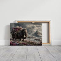 Mammoth's Blossom-Draped Easter Cart