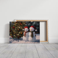 Snow Friends Share Christmas Eve Magic