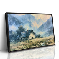 Cottage Beneath the Blue Peaks