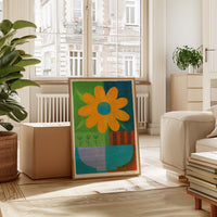 Summer Daisy Plays With Color