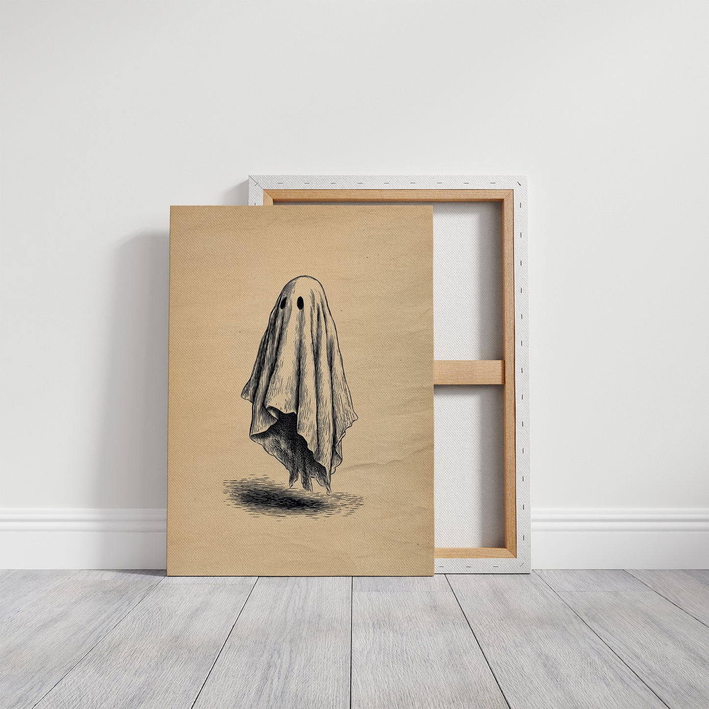 Haunted Lines On Vintage Paper