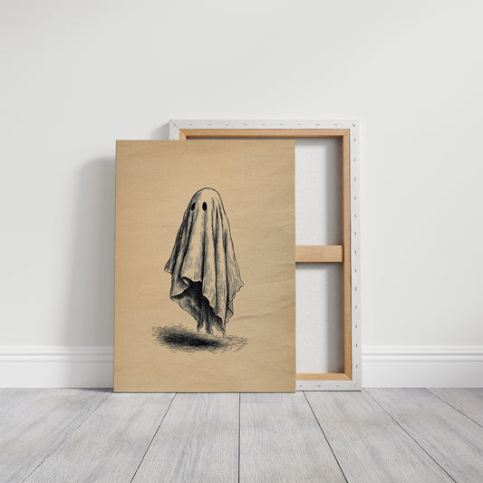 Haunted Lines On Vintage Paper