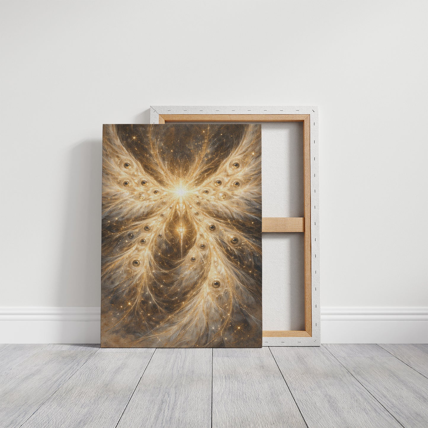 Celestial Phoenix Rises From Cosmic Ember