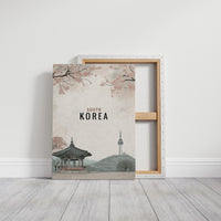 Cherry Blossoms Frame Seoul's Heritage