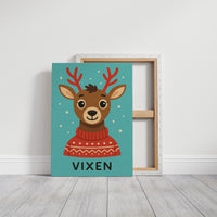 Vixen Wears Winter's Warmth