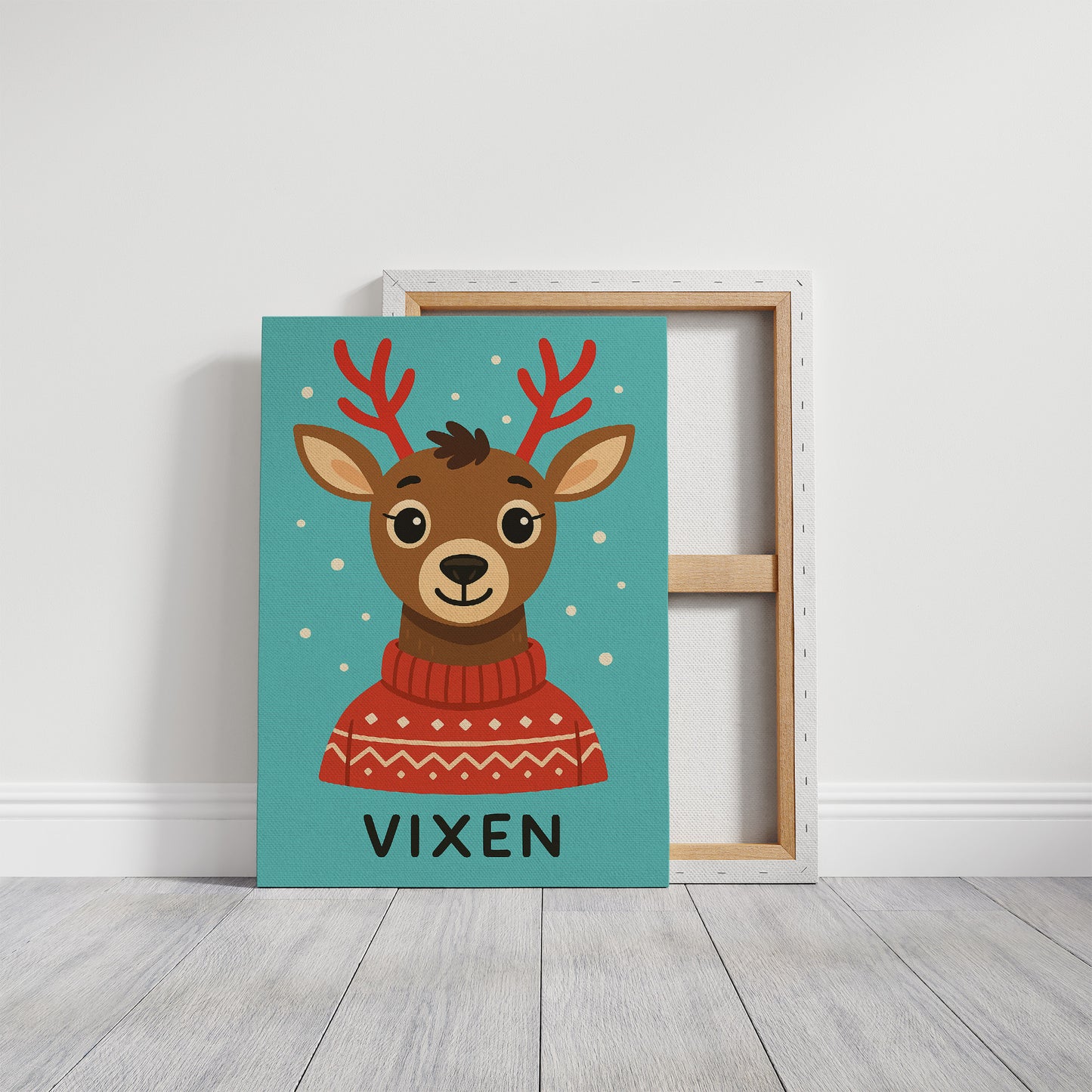 Vixen Wears Winter's Warmth