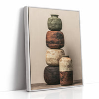 Stacked and Weathered: The Vessel Tower and Its Companion Jar