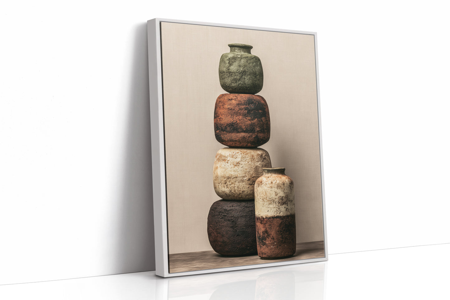 Stacked and Weathered: The Vessel Tower and Its Companion Jar