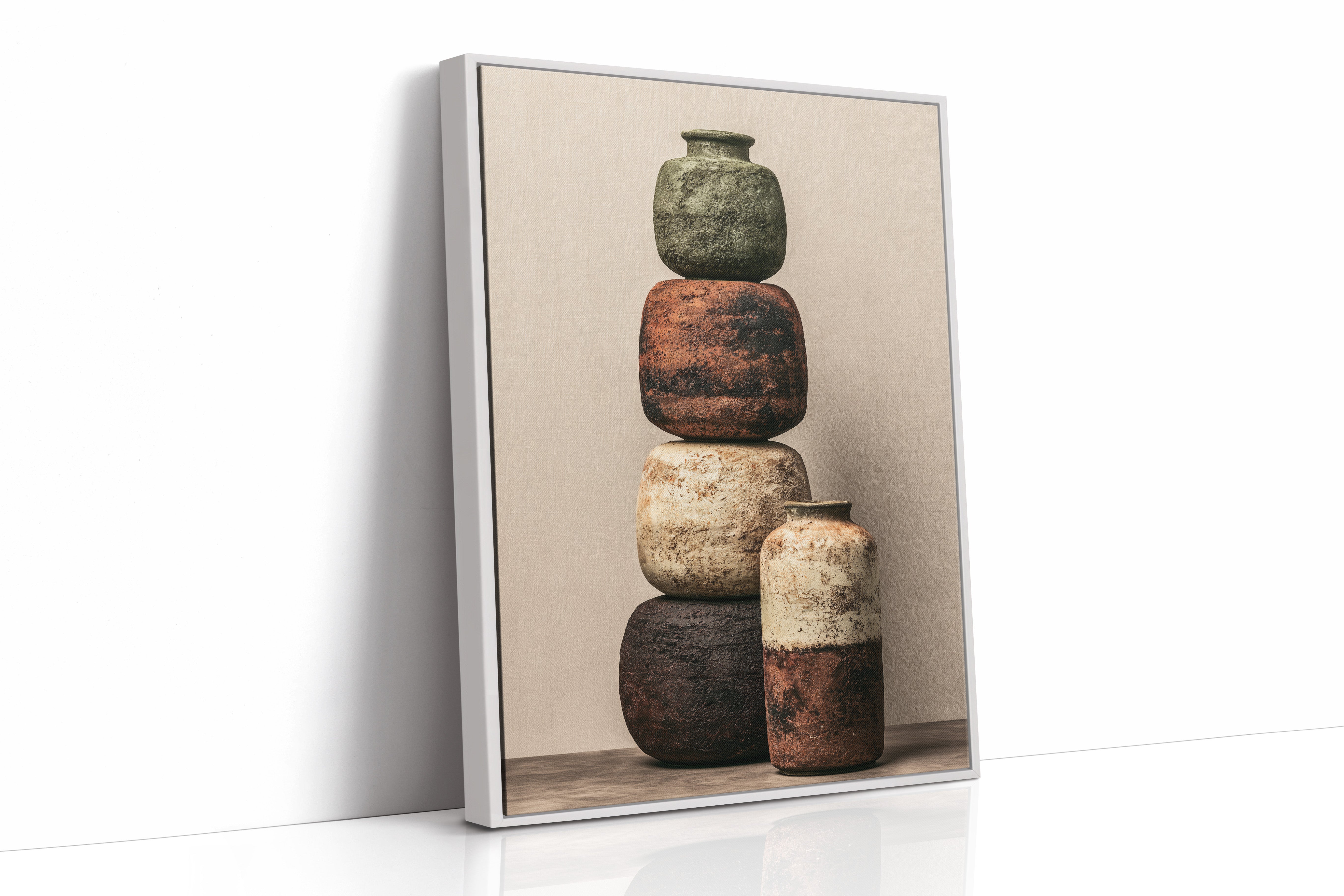 Stacked and Weathered: The Vessel Tower and Its Companion Jar