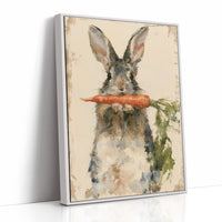 Rabbit With Carrot Impasto