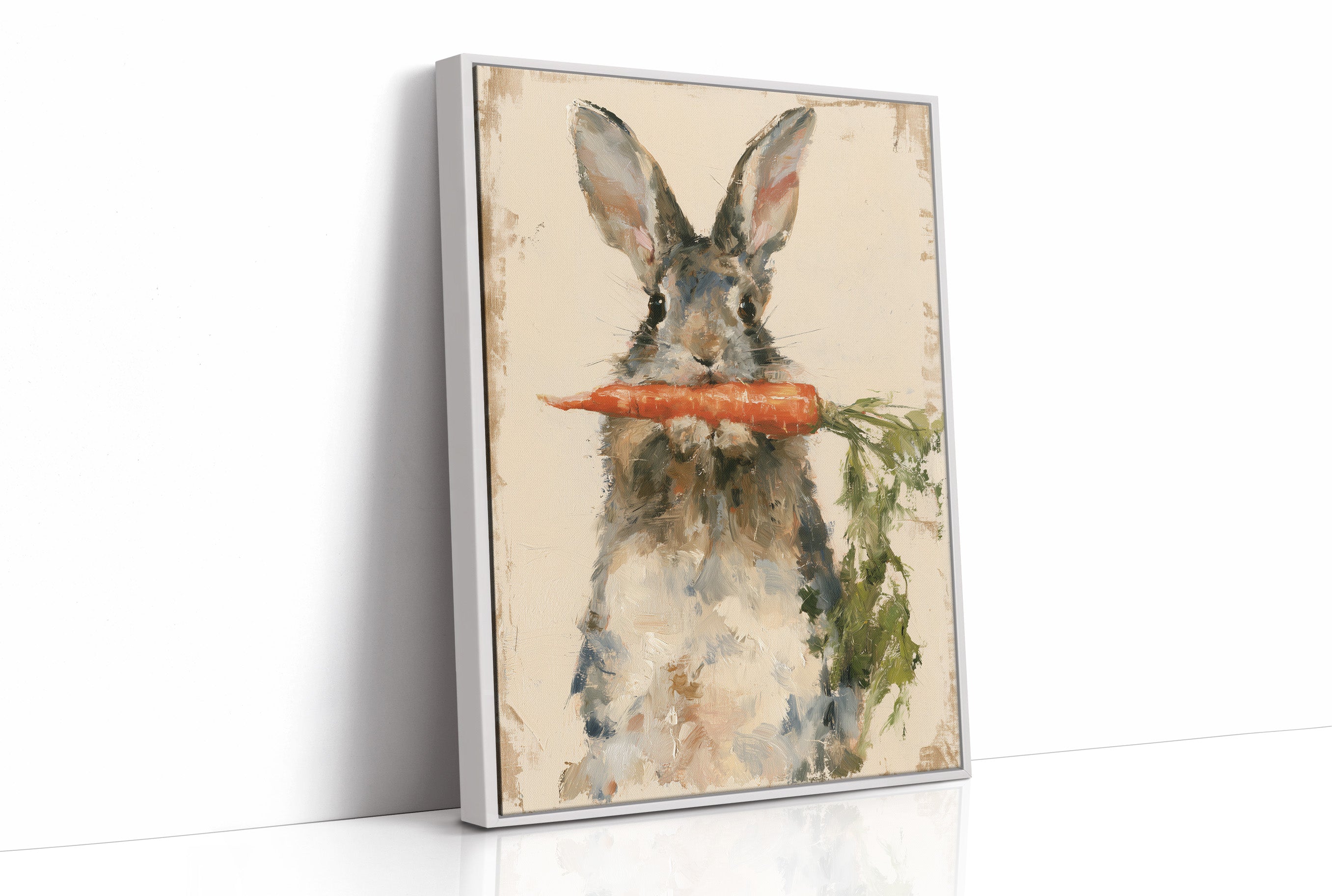 Rabbit With Carrot Impasto