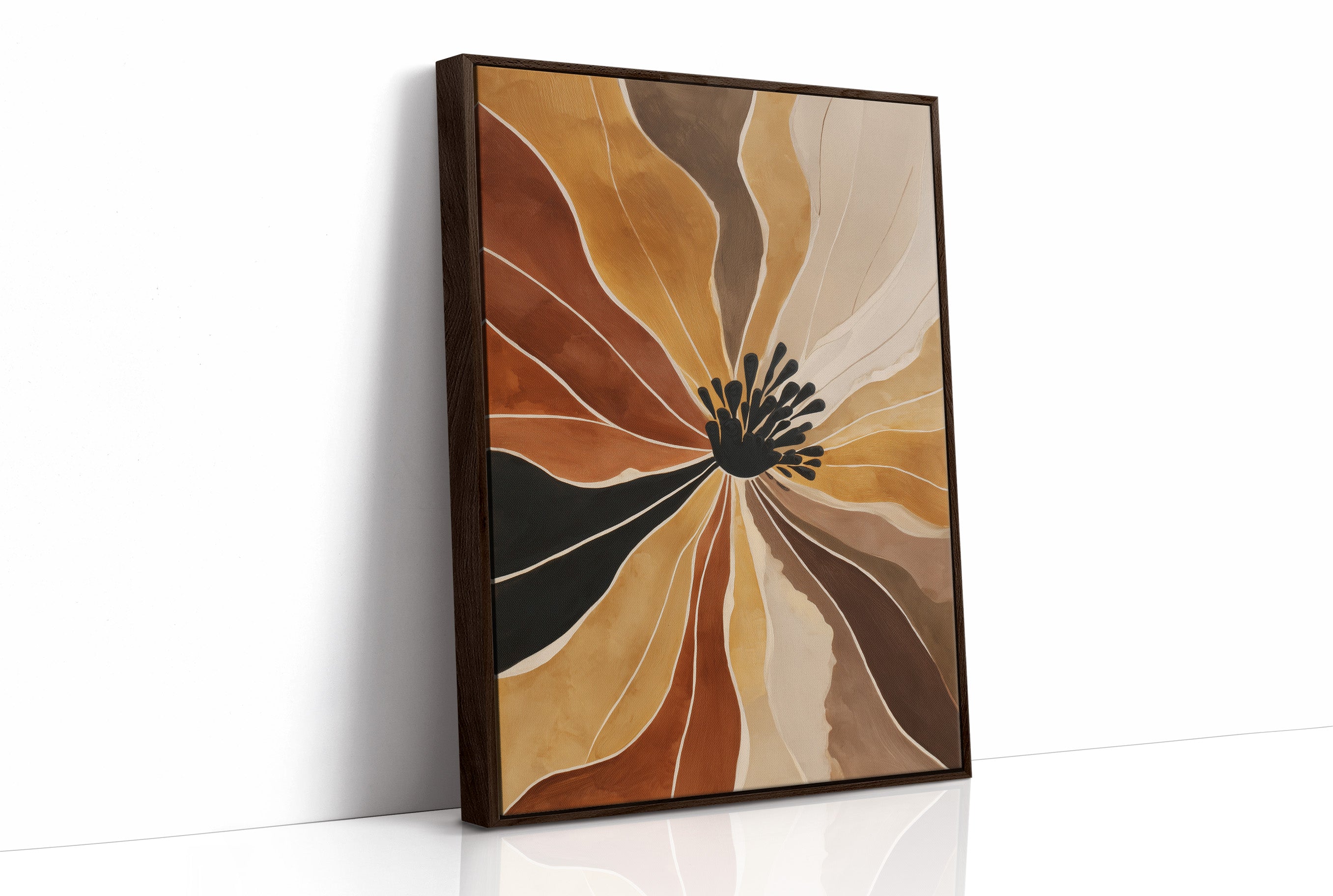 Autumn Petals Dance In Sunlight