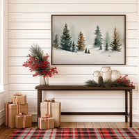 Winter Pines Paint December's Song
