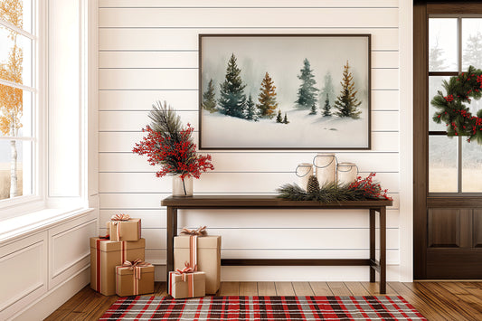 Winter Pines Paint December's Song