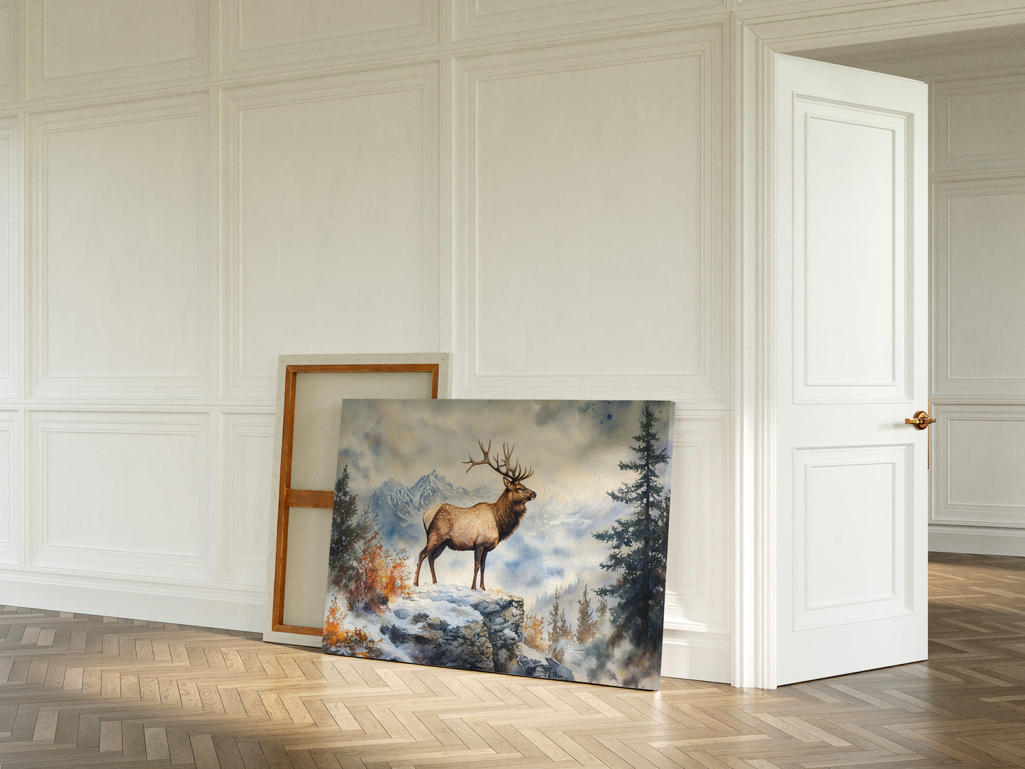 Winter Majesty Claims Mountain Peak