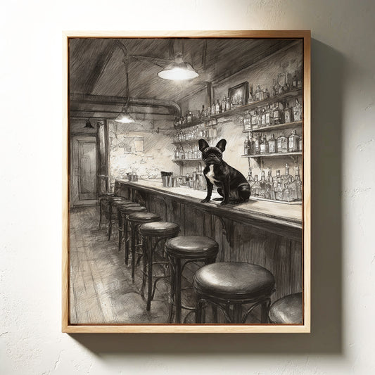 Beneath The Bar's Gentle Glow