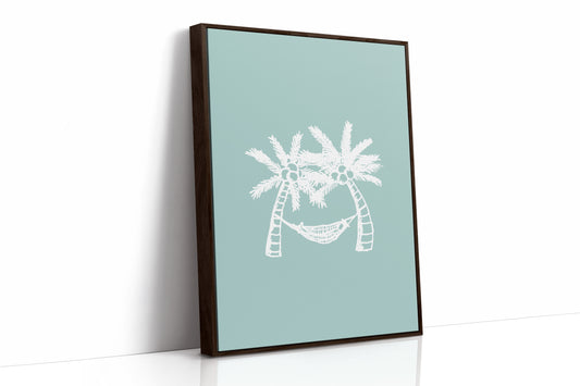 Island Rest Between Gentle Palms