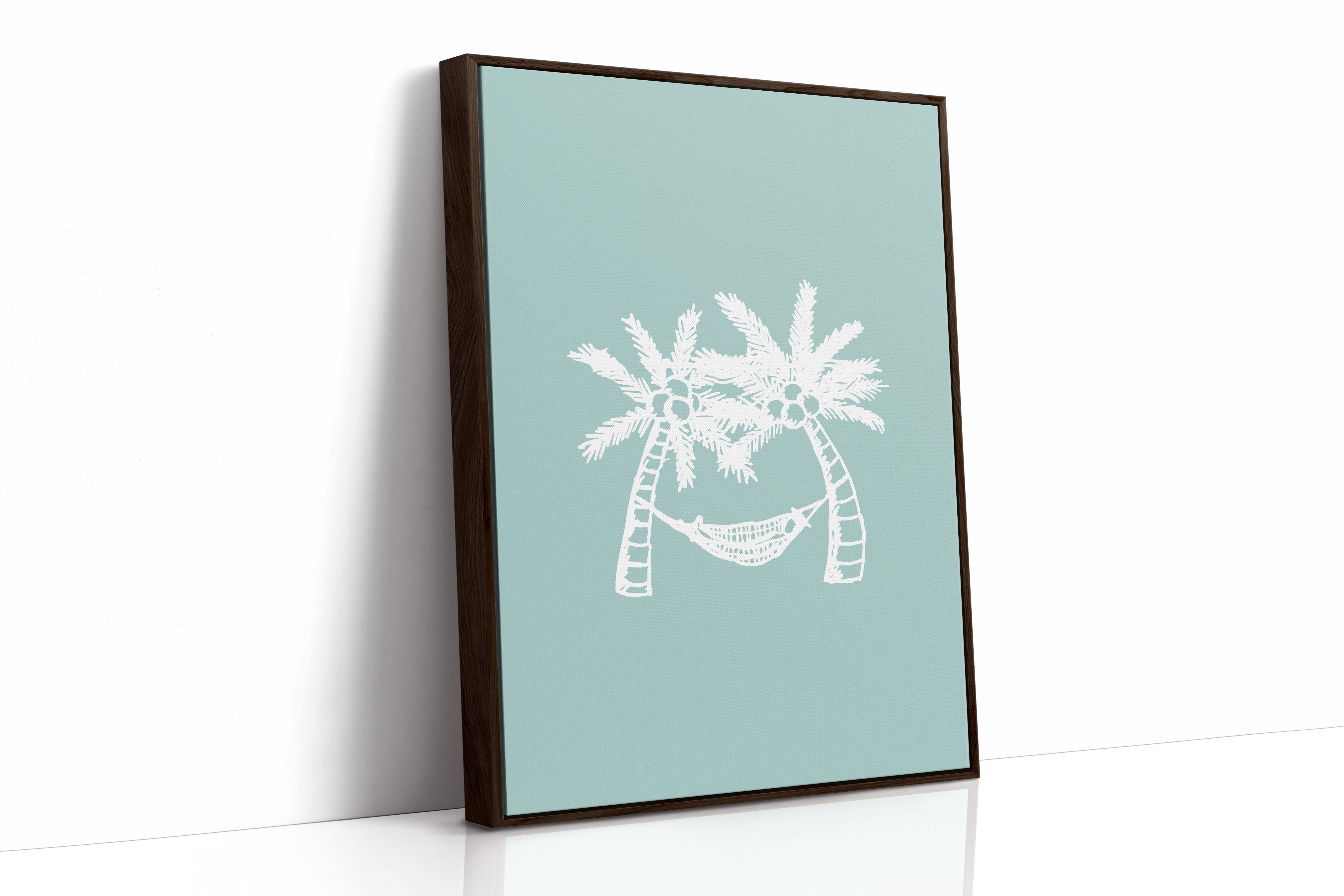 Island Rest Between Gentle Palms