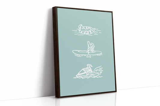 Lake Days Float Through Memory
