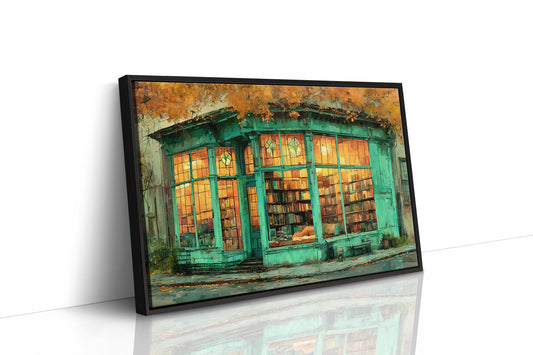 Autumn Bookshop Glow