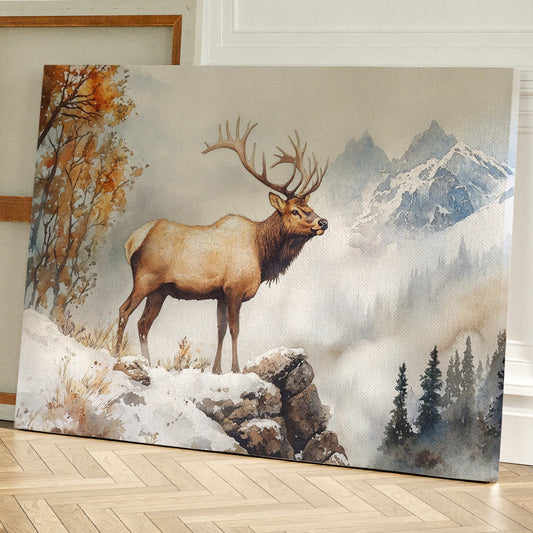 Autumn Snow Crowns Mountain King