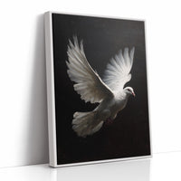 Flight Against Midnight's Canvas