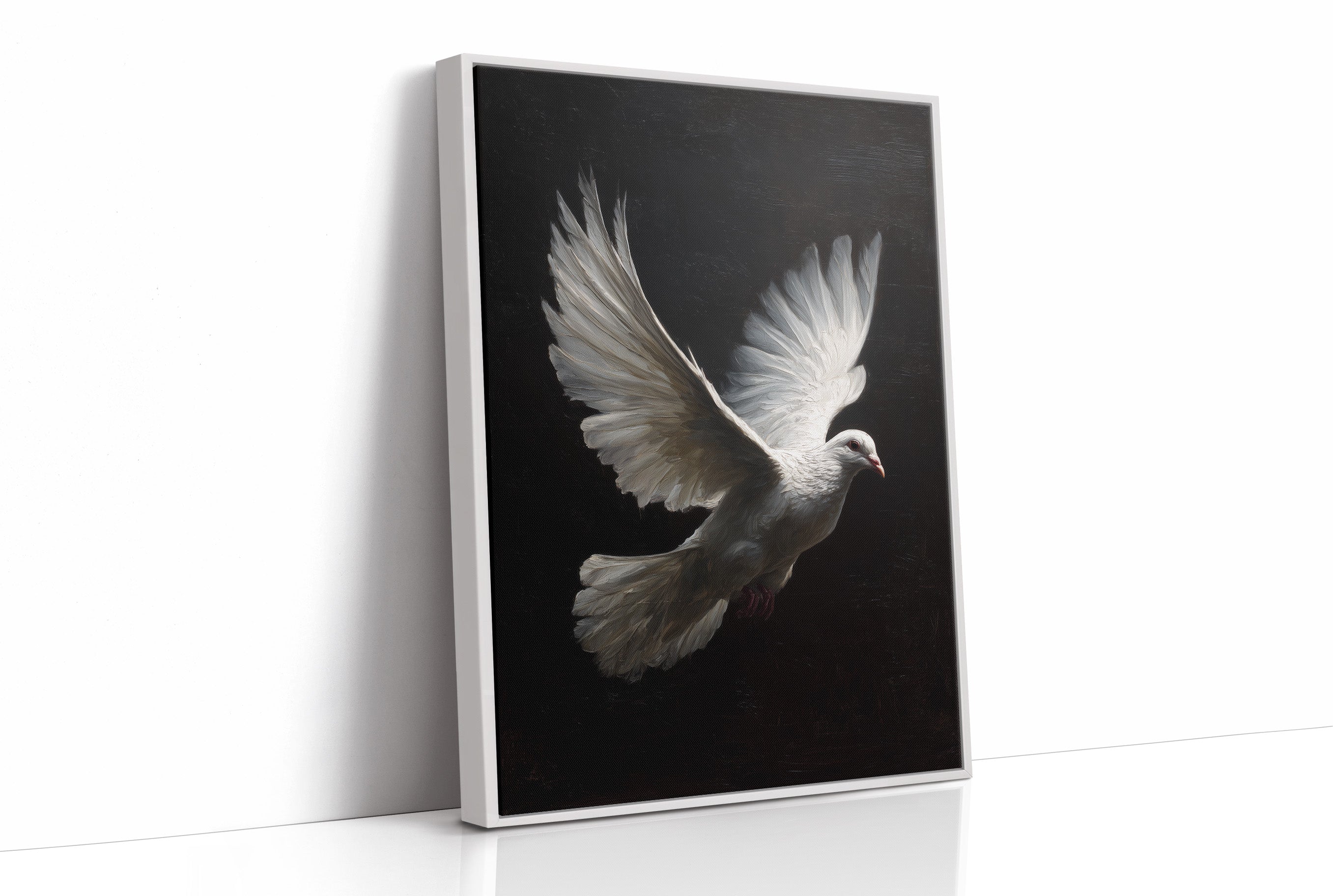 Flight Against Midnight's Canvas