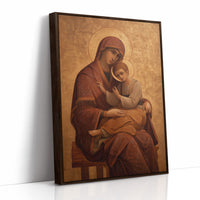 Sacred Embrace in Golden Radiance