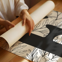 Botanical Letter E Monogram