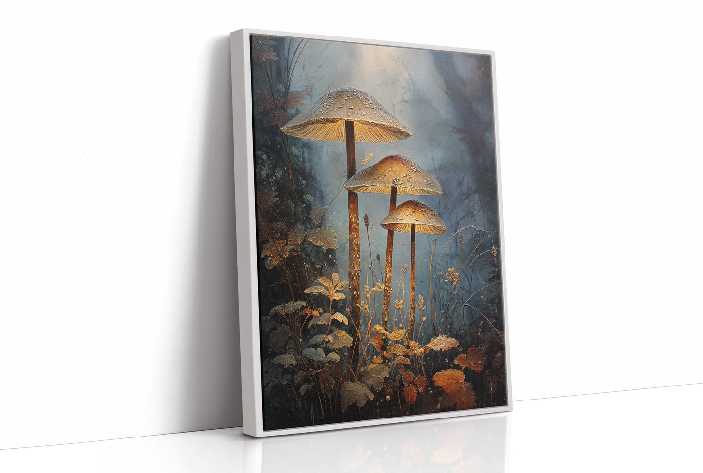 Golden Sentinels Of Misty Woods