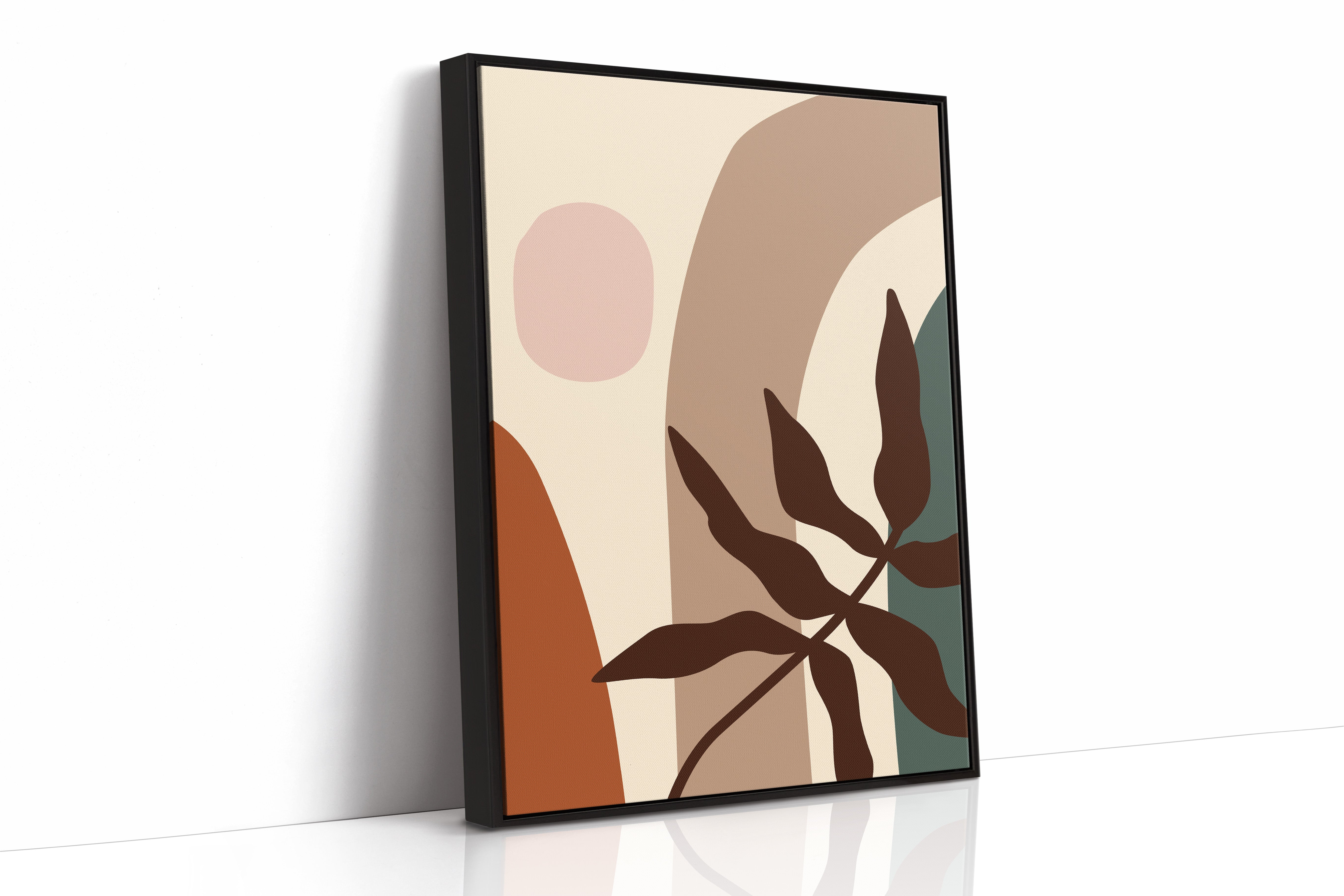 Beneath A Soft Color Canvas
