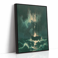 Emerald Storm at Sea