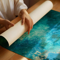 She Reads by Starlight Alone