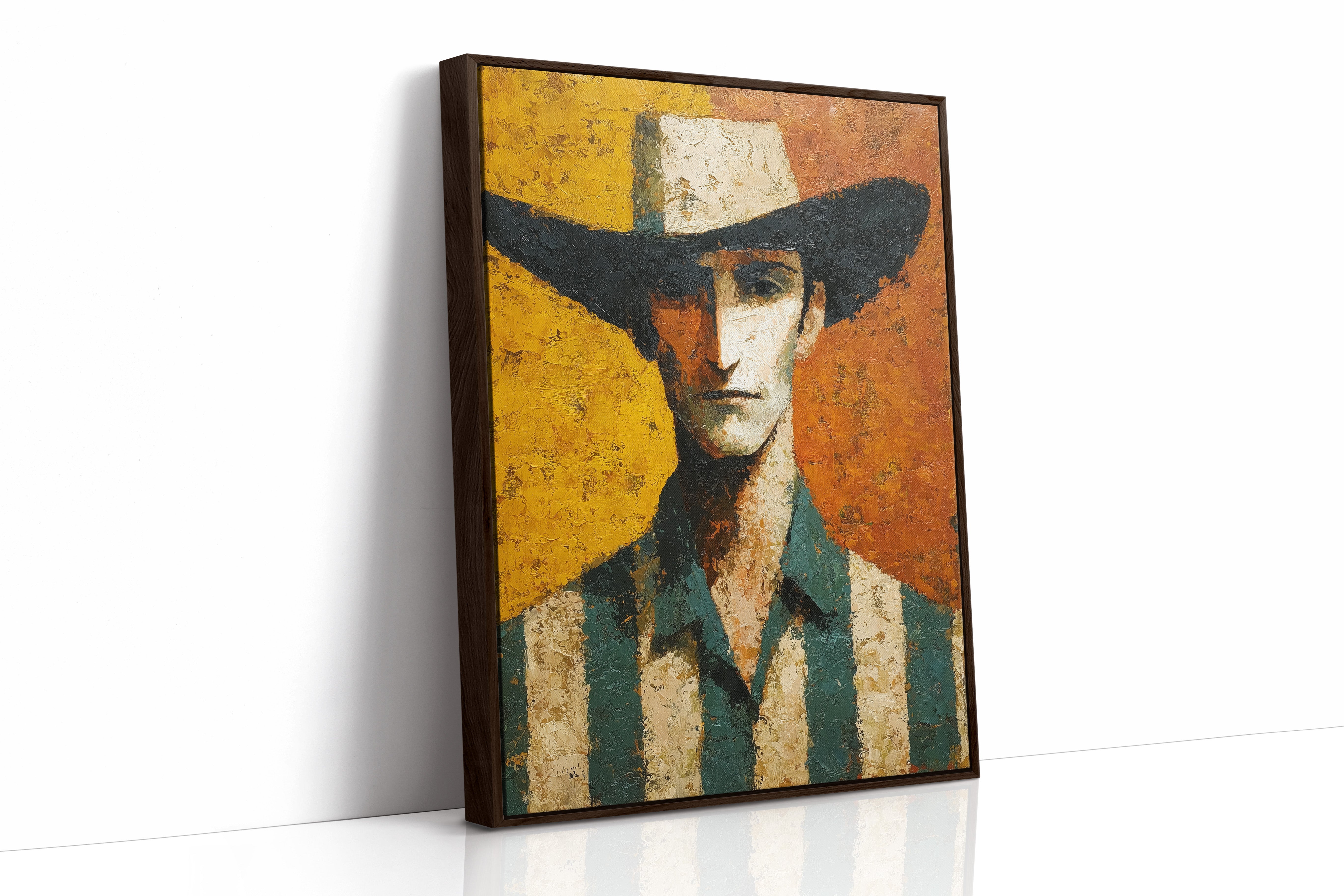The Stranger in Mustard Light