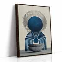 Blue Circles Dance In Morning Light