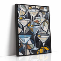 Martinis Dance In Cubist Night