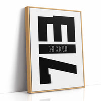 Modern M House Number Seven